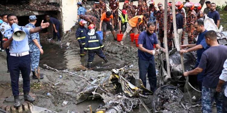 Asia – Tragedy in Dhaka: Bangladesh Air Force Jet Crashes Into School, Killing At Least 20 Including Students